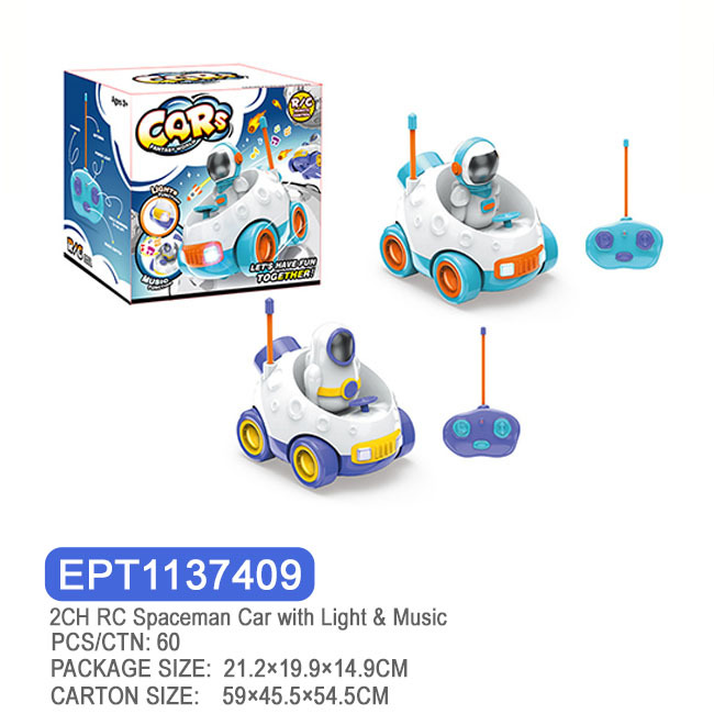 EPT1137409 Auto RC Spaceman 2CH con Luci e Musica