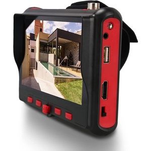 Probador de cámara 4 en 1 de color rojo AHD TVI CVI CVBS CCTV Tester Monitor LCD de 5 pulgadas HDTV en VGA en pantalla Resolución 800X480 - Product Image 1