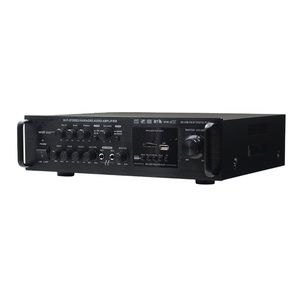 Miniamplificador de Audio portátil para cine en casa, con entrada USB, SD, BT, 220v y 12v
