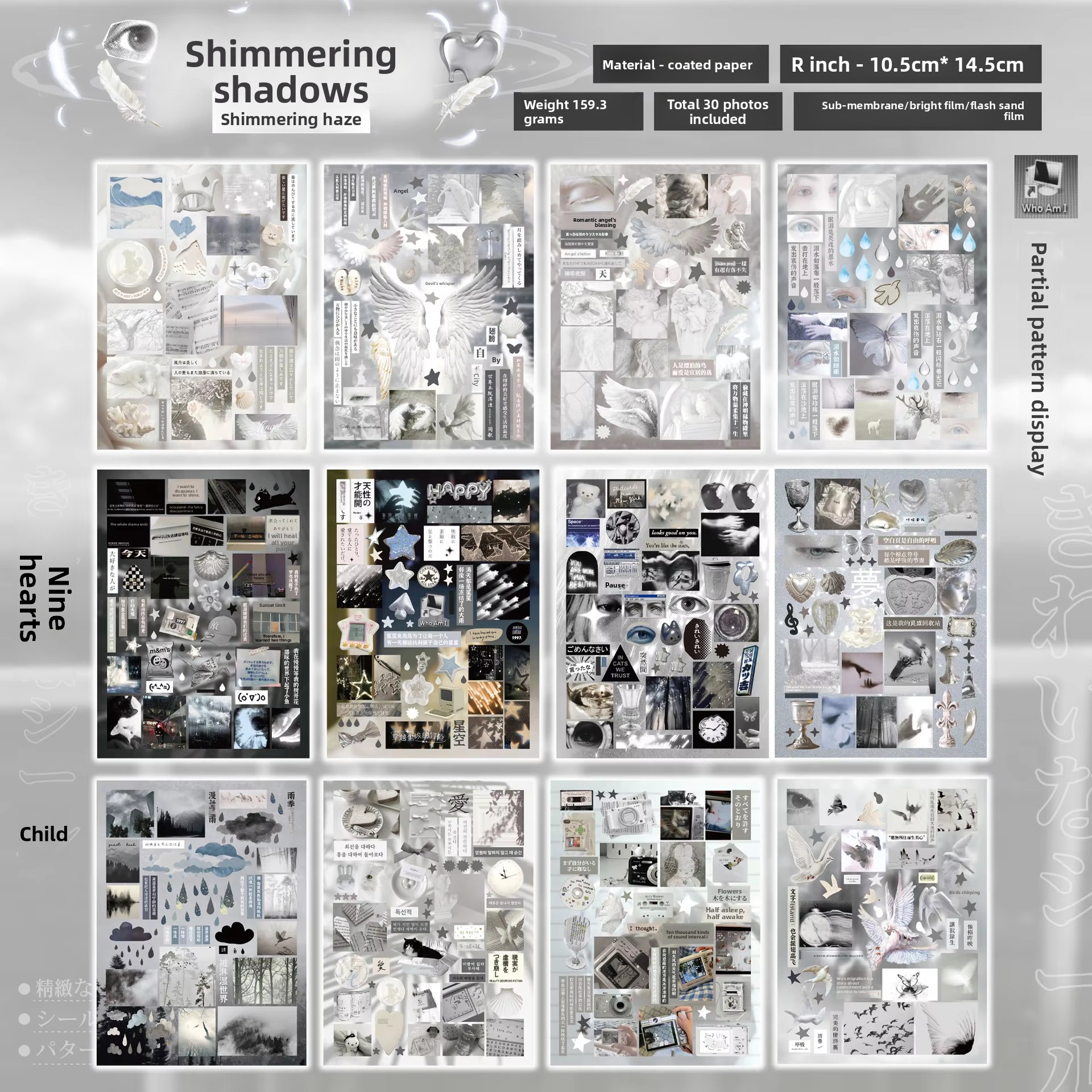 B Sombras brillantes