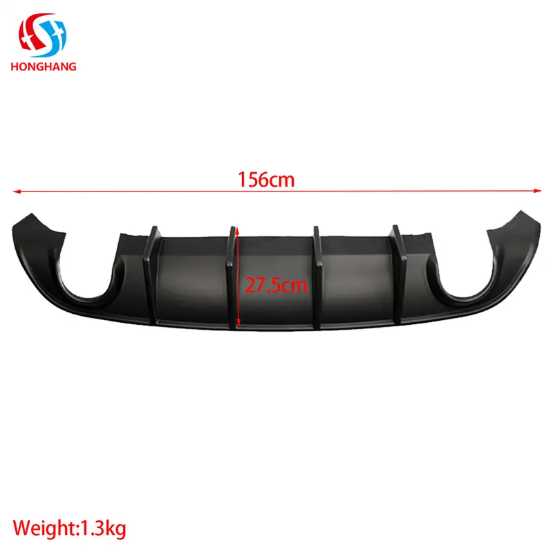 Honghang-alerones traseros ABS, difusores de parachoques trasero para Dodge Charger SRT 2015-2022, fabricante de fábrica