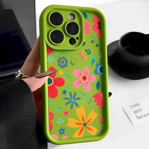 Renkli çiçekler UV anti-sonbahar silikon yumuşak cep telefonu kılıfları iPhone 15 için Promax Pro 7 artı XSmax XR için Apple buzlu - Product Image 6