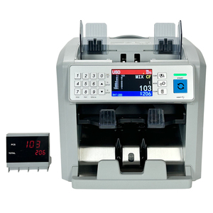 8plus Dual <strong>CIS</strong> Bill Counter Sorter <strong>Machine</strong> Cash Bank <strong>Note</strong> Fake Money Detector Commercial <strong>Machines</strong> with 3.5 Inch TFT Display - Product Image 2