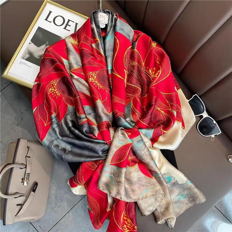 Loto rojo estilo chino