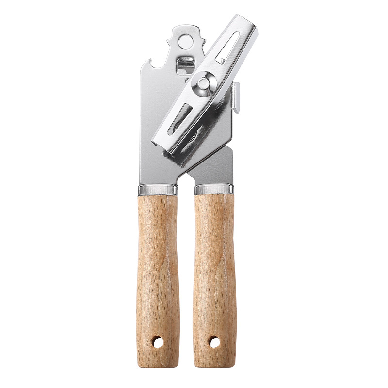 Wooden handle-Can opener