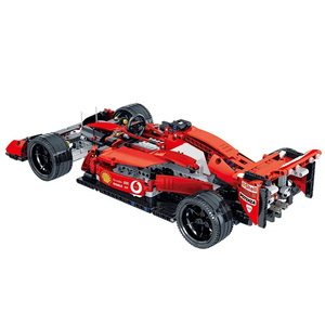 Top Mork 023005-<strong>1</strong> Kid Learning Educational <strong>1</strong>:<strong>10</strong> Remote Control Car Building Block Brick Toy <strong>F1</strong> Formula Model Car <strong>RC</strong> Toy - Product Image 3
