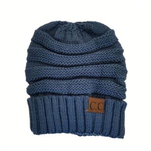Женская шерстяная шапка с логотипом - Product Image 1