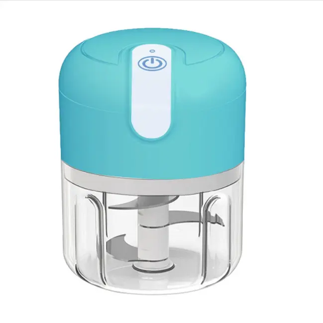 Mini hachoir à ail électrique robot culinaire 250ML ail broyeur électrique hachoir à oignons outil de hachoir à ail sans fil