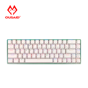 BT 3.0 Dual-mode Compact 68 Key Mechanical Gaming <strong>Keyboard</strong> 2021 Hot Sale K68 Rainbow Colors for <strong>IOS</strong> Android Win Usb Desktop RGB - Product Image 3