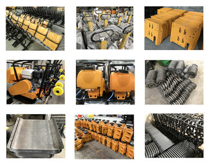 Sıkıştırma makinesi titreşimli toprak plaka kompaktörü - Product Image 6