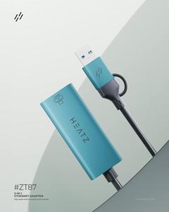 DERSUR Gigabit Ethernet adaptörü USB C RJ45 1000 Mbps USB 3.0 kablolu ağ dönüştürücü için Windows XP MAC OS Vista 7 8 10 ağ - Product Image 4