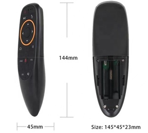 G10S 6-axis hava fare uzaktan ses ile 2.4G BT kablosuz uzaktan kumanda anahtarı akıllı üniversal uyumlu TV uzaktan kumanda aleti - Product Image 4