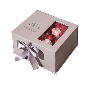 Sang trọng màu đen lớn cứng nhắc hộp các tông với nắp từ tùy chỉnh quần áo bao bì hộp giấy từ Hộp quà tặng - Product Image 2