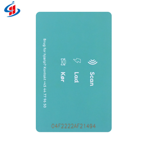 Etiqueta RFID de proximidad de tarjeta Mifare M1 sin contacto imprimible para control de acceso