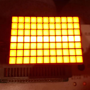 Китай полноцветный RGB 7x11 светодиодная матрица квадратная точка 4,4x4,9 мм 11x7 светодиодная матрица дисплей индикатор