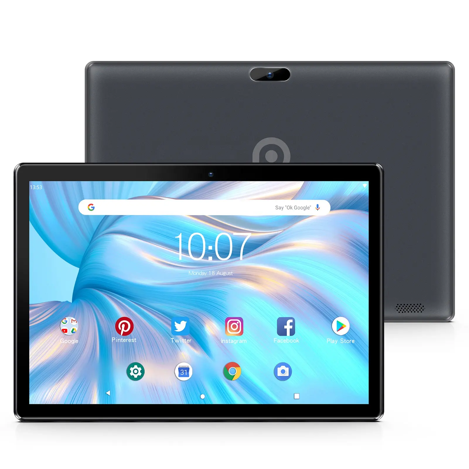 Pritom M10 3G telefonata Smart Tablet Tablet PC Android da 10.1 pollici Android 10 2GB + 32GB versione globale con tablet pc Google Play