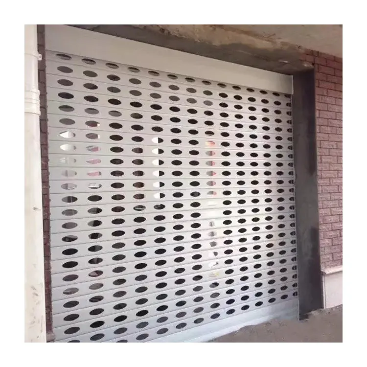 Cheap automatic aluminum remote control roller shutter rolling doors