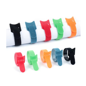 Lazo de cables de nailon de autoagarre personalizable, correa de bucle de gancho ajustable, lazo de gancho de doble cara para zapatos, cinta estampada - Product Image 2