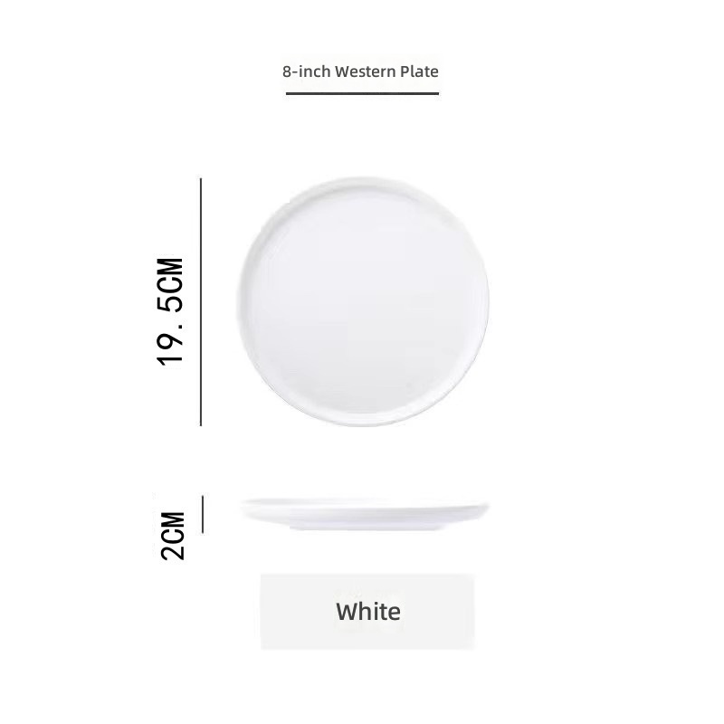 Blanc-8 pouces