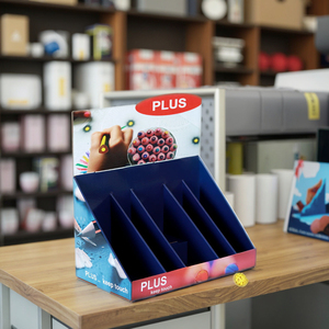 Anpassen der Werbung Hängende Papp zähler Display Haken Temporäre PDQ Display Box mit Peg Hooks - Product Image 4