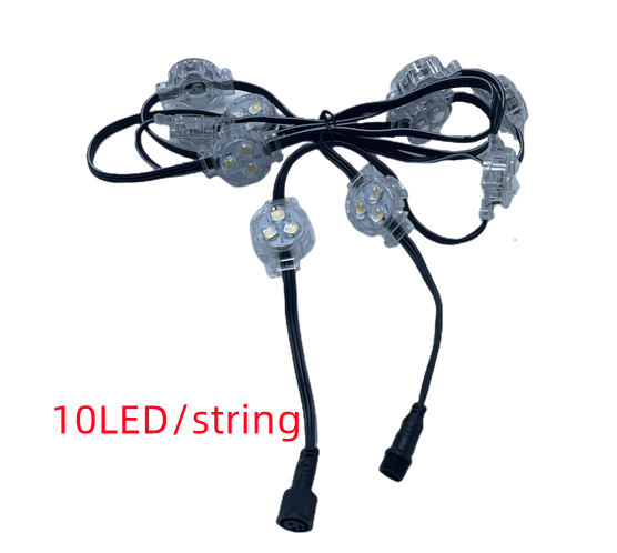 10 LED/chaîne