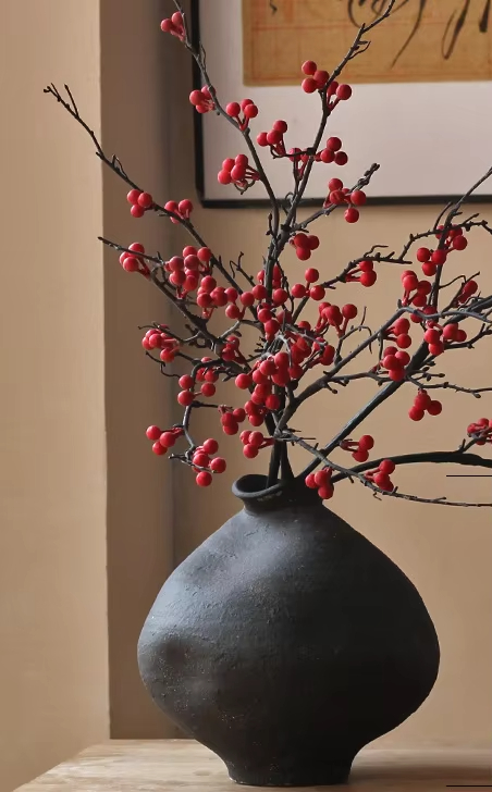 noir Type a + 5 bouquets de baies rouges