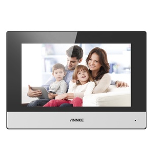 Monitor de vídeo intercomunicador para interior, 7 pulgadas, HD, sistema de intercomunicación para puerta, Monitor, sistema de entrada para seguridad del hogar