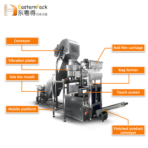 Máquina de embalaje de piezas de plástico, paquete de rollos de juguetes, contador de dados, modelo pequeño de fábrica - Product Image 2