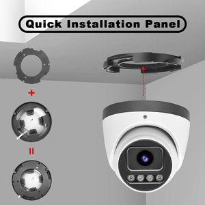 Lente de 2,8mm POE CCTV Cámara Domo 5X Zoom óptico IP66 Impermeable RTSP ONWIF Soporte para monitoreo industrial CMOS Sensor NVR - Product Image 4