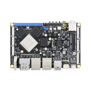 LubanCat 5 scheda di sviluppo RK3588 6 top NPU 8K Codec Dual Gigabit porta di rete USB3.0 compatibile con interfacce Raspberry Pi