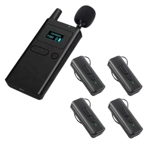 -A. Sistema auricular sem fio microfone audio guia turística para tradução Igreja ensino viagens interpretação simultânea