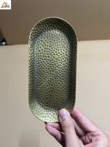 定制紫铜托盘/板深冲零件OEM制造商制造加工金属冲压