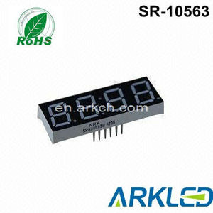 Grüne Farbe LED-Anzeige modul 8*8 Blau 7 Segment LED-Anzeige 4 Ziffern