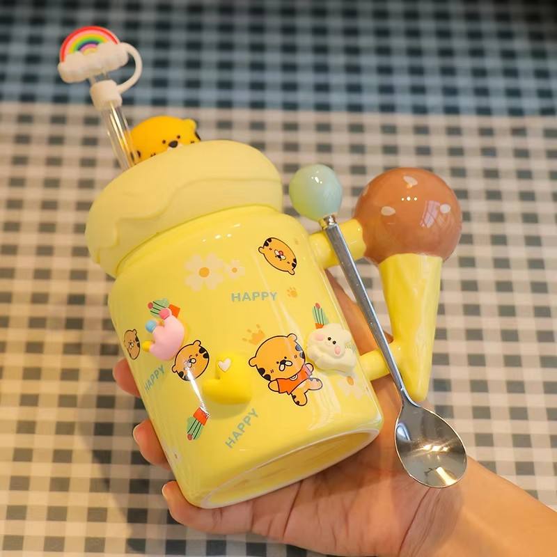 Yellow-Heating coaster