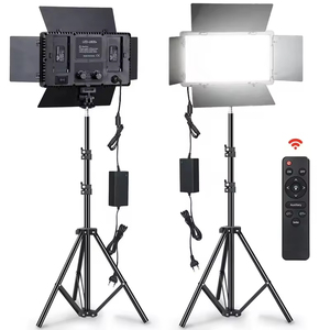 プロ写真 & ビデオLEDライトキットVari-color Pro Led-600 Led-800 LEDビデオライトプロ写真フィルライト - Product Image 1