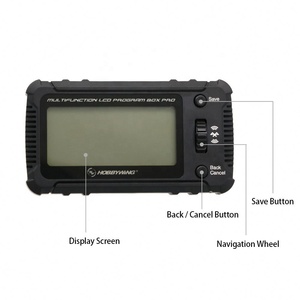 Коробка для программ HOBBYWING LCD Pro для платины XERUN EZRUN Pro ESC RC модель автомобиля лодки самолета аксессуары для настройки параметров - Product Image 3