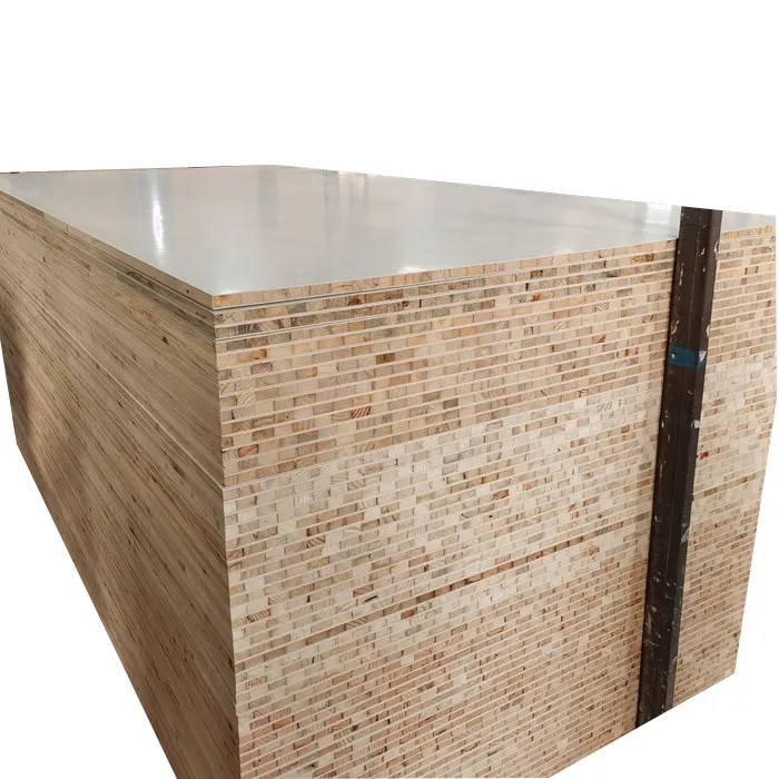 Tablero de bloque Melamina frente 4x8ft Pino roble abeto Castaño núcleo tablero de madera maciza para muebles paneles de pared decorativos interior