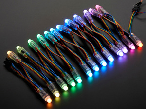 12 мм умный светодиодный пиксельный модуль WS2811 SM16703 RGB светодиодный 12 В струнный светильник с IP65 для ландшафтных рождественских украшений