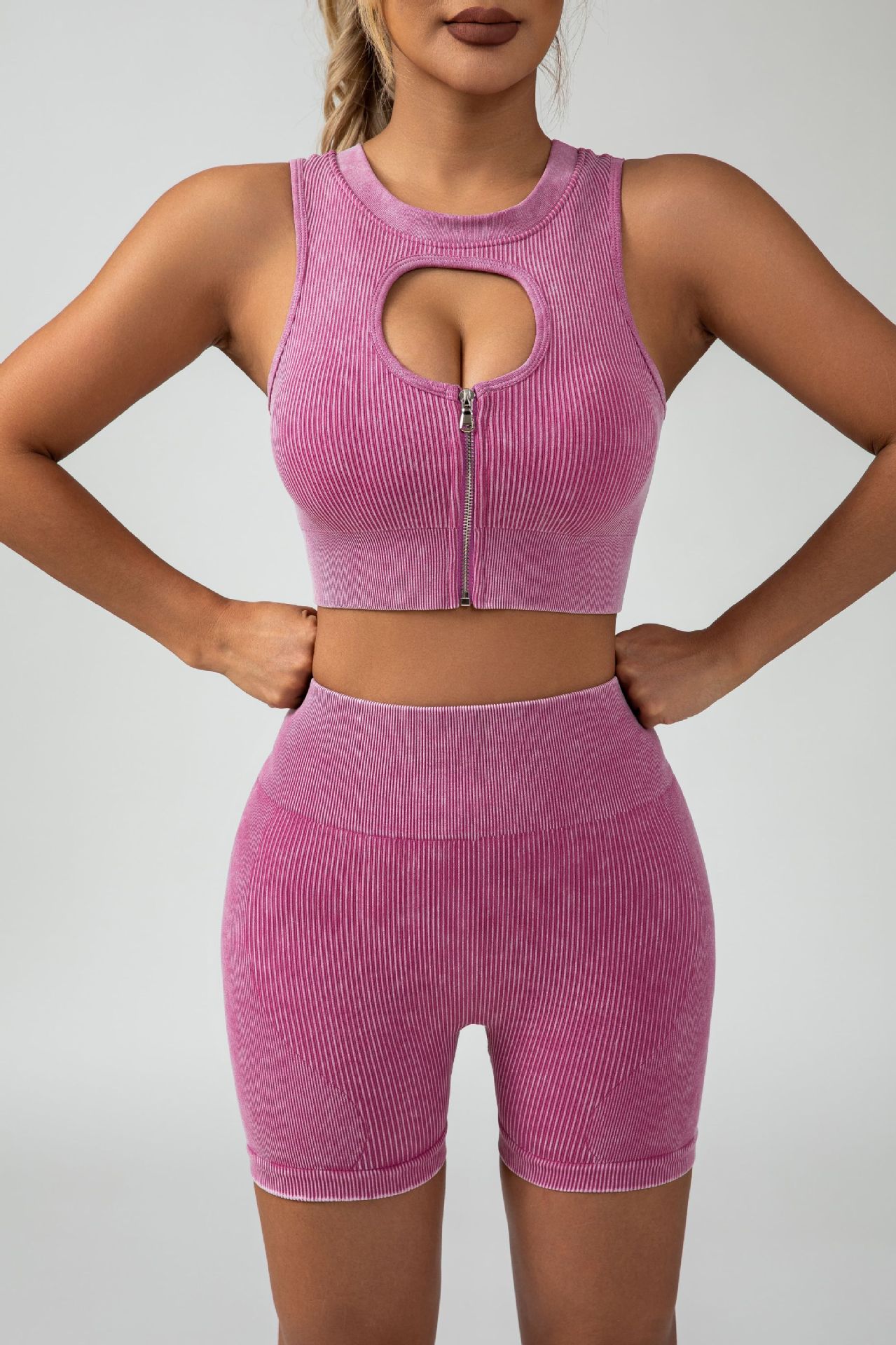 Pink suit