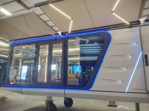 Lüks 40ft Modern prefabrik çelik konteyner ev Villa otel ve ofis için özelleştirilmiş tasarım çeşitli pozisyon uygulanan - Product Image 4
