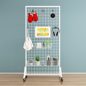 Ganchos colgantes de malla de alambre para teléfono móvil, estante multiusos, accesorio de exhibición de productos básicos para tienda minorista personalizado - Product Image 3