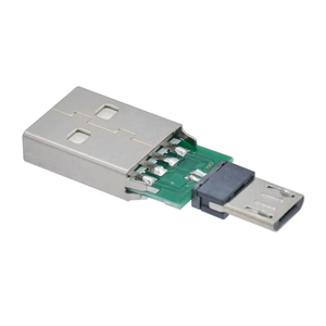 V8อะแดปเตอร์ปลั๊ก4ขา5ขาเป็น USB ชนิด B ตัวผู้ไปยัง USB 2.0พิมพ์ตัวเชื่อมต่อตัวผู้ที่มีความยาว PCB 33.7มม. - Product Image 3