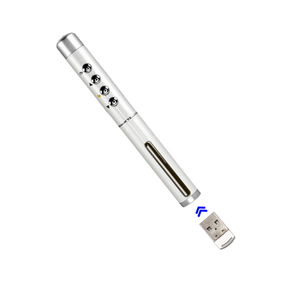 30m gamma 2.4 GHz Wireless telecomando presentatore puntatore Laser rosso per Linux/Windows/Mac OS PowerPoint - Product Image 1