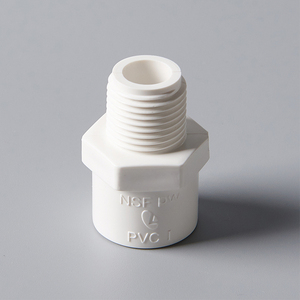Good Quality US Standard <strong>ASTM</strong> D1785/2466 Pvc Water Pipe Male Thread Adapter