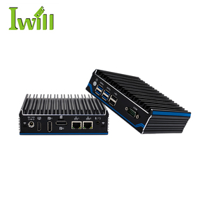 Barebone-sistema sin ventilador j4125, ordenador incrustado, mini pc x86 con soporte 2 x DP VESA - Product Image 4