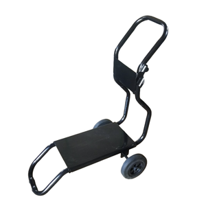 Heavy Duty Double Solid Wheel Platform Hand <strong>Trolley</strong> 100kg Capacity OEM High Pressure Surface Cleaner for Hand Carts <strong>Trolleys</strong> - Product Image 3
