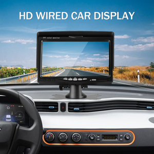 7 Inch TFT LCD Car <strong>Monitor</strong> - HD Waterproof Backup Camera System with IR Night Vision for Trucks, DVD/STB/Video Equipment - Product Image 4