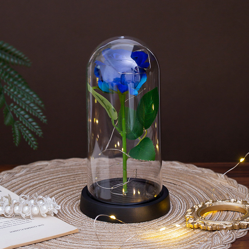 Base en plastique bleu-7