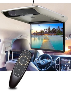 11 <strong>12</strong> 13.3 14 15.6 17.3 19 22&quot; Wide LCDScreen Roof Mount Flip Down Car Android Monitor Bus Stereo MP5 Player Overhead Ceiling TV - Product Image 4