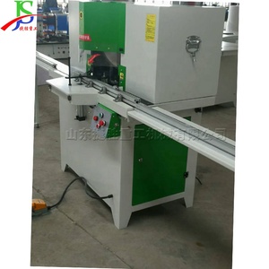 220v 全自动双头锯切角机木工扫帚柄圆钢制造机 - Product Image 4